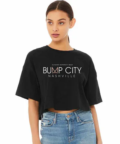 Bump City The Bump City Nashville Cropped Tee
