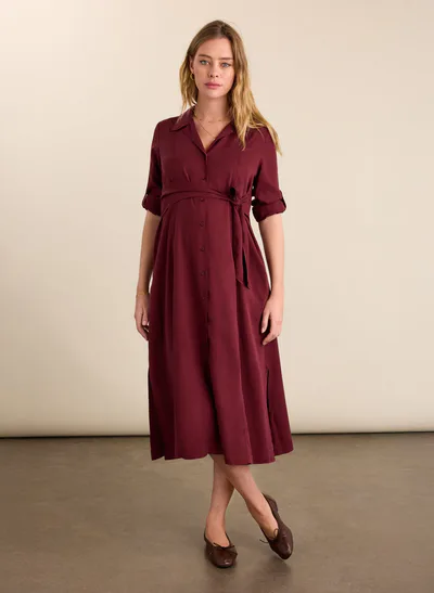 Isabella Oliver Kelsy Maternity Dress with TENCEL™