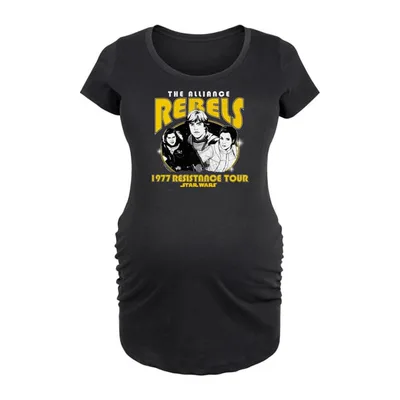 Target Women's Star Wars Rebels Rock Tee - Black - Small