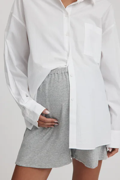 Legoe Heritage Relaxed Rib Jersey Shorts