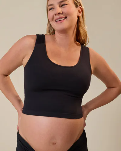 Kindred Bravely Sublime® Bamboo Scoop Neck Maternity & Nursing Longline Bra Top
