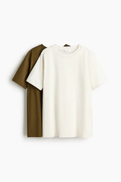 H&M MAMA 2-Pack Before & After Nursing Tops