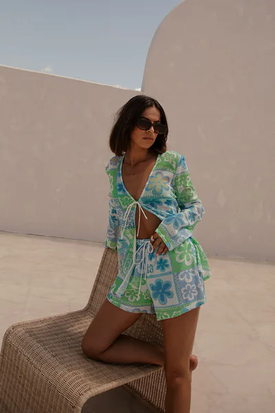 SABO Sari Top - Verano Floral