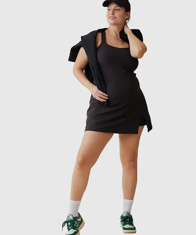 Bump City The Square Neck Active Dress