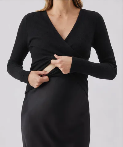 Bump City The Wila Maternity & Nursing Knit Top