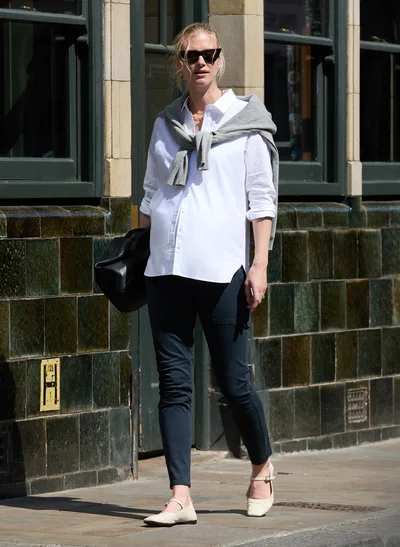 Isabella Oliver Finlay Organic Cotton Maternity Trousers