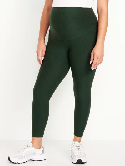 Old Navy Maternity Full-Panel CloudComfy 7/8 Leggings