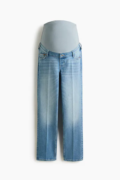 H&M MAMA Slim Straight Ankle Jeans