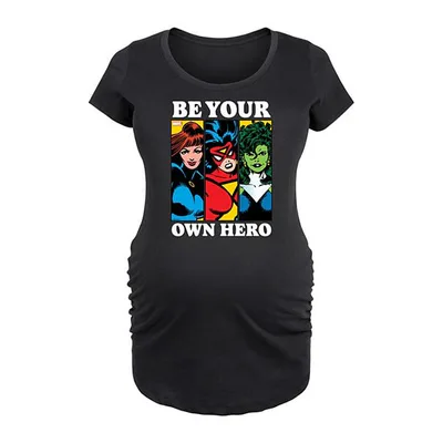 Kohl's Maternity Marvel Be Your Own Hero Graphic Tee