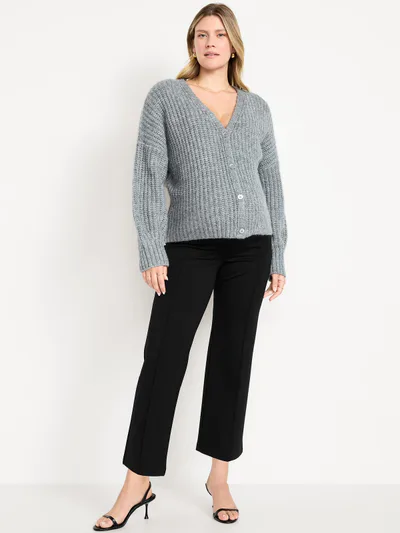 Old Navy Maternity Full-Panel Stevie Straight Pants