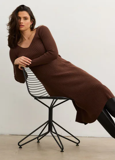 HATCH The Dasha Sweater Dress