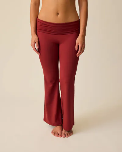 Kindred Bravely Bamboo Flex Maternity & Postpartum Flare Pant | Auburn