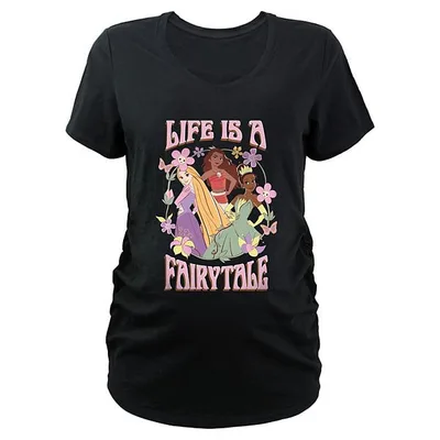 Kohl's Disney Princess Rapunzel, Moana & Tiana Life Is A Fairytale Maternity Graphic Tee