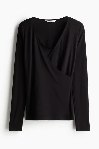 H&M MAMA Ribbed Nursing Top