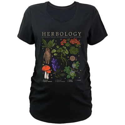 Kohl's Maternity Harry Potter Herbology Chart Graphic Tee