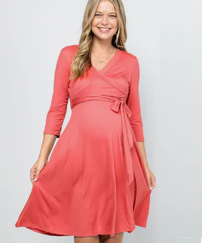 Bump City The Casey Wrap Dress