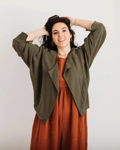 For The Creators The Stella Jacket - Khaki Green