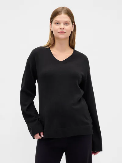 Gap Maternity CashSoft V-Neck Sweater