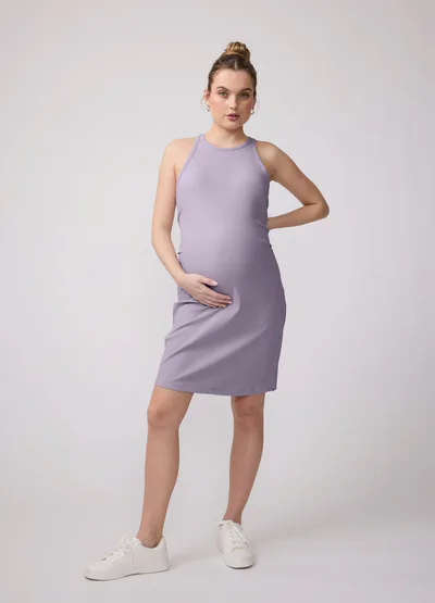 Ingrid & Isabel On-the-Move Active Maternity Mini Dress