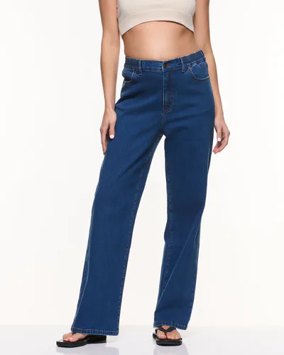Soon Maternity Relaxed Wide Leg Jeans