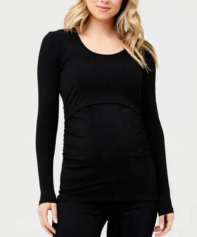 Bump City The Daphne Organic Cotton Nursing Top