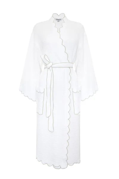 For The Creators Sage Arabella Scallop Maternity Robe