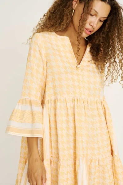 For The Creators Julia Dress Warm Apricot