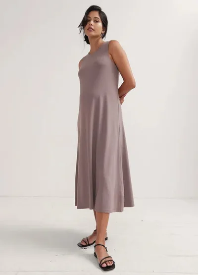 For The Creators The Jamie Dress - Mocha