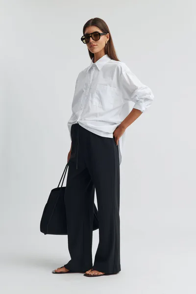 Legoe Heritage Relaxed Organic Cotton Jersey Pant