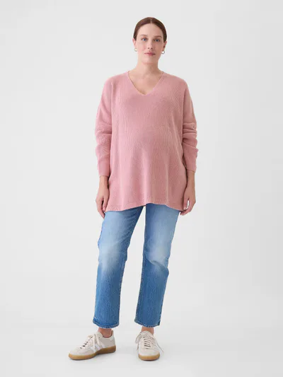 Gap Maternity V-Neck Sweater