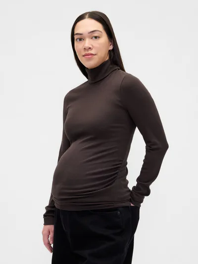 Gap Maternity Modern Turtleneck Shirt