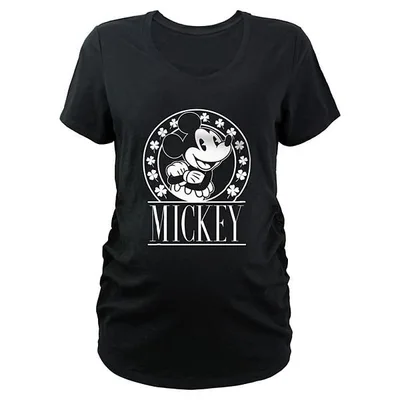 Kohl's Disney's Mickey Mouse Lucky Stamp Maternity Graphic Tee