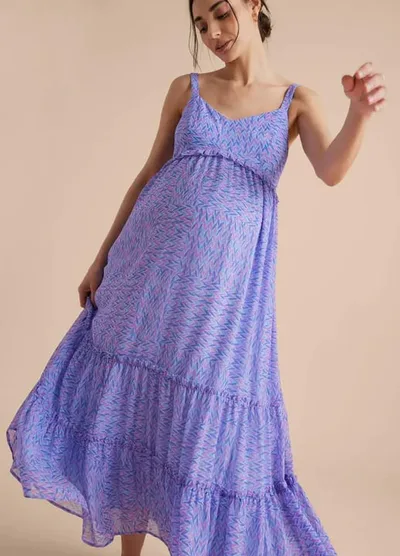 For The Creators Tiered Ruffle Maxi Dress