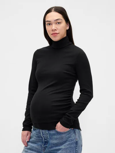 Gap Maternity Modern Turtleneck Shirt