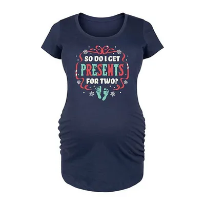 Kohl's Maternity Presents For Two Graphic Tee