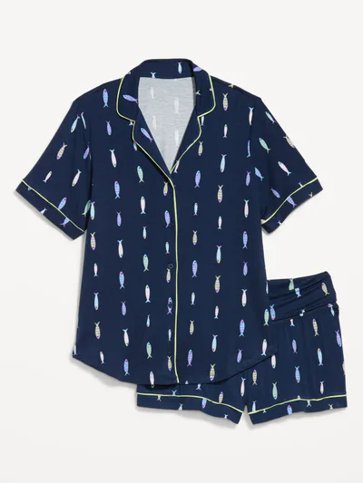Old Navy Maternity Classic Pajama Short Set