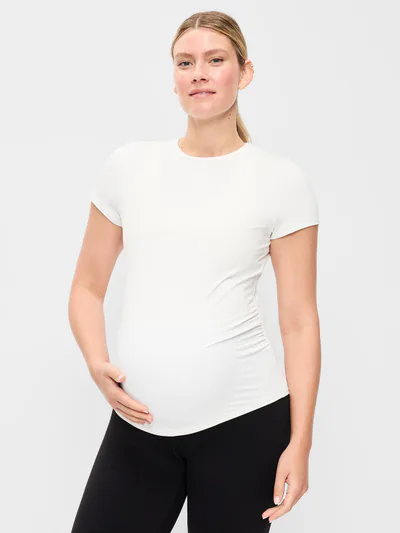 Old Navy Maternity StudioSmooth Short-Sleeve Jersey Top