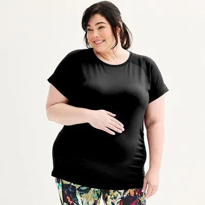 Kohl's Plus Maternity Tek Gear® Dry Tek Tee