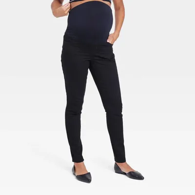Target Over Belly Skinny Maternity Pants - Isabel Maternity by Ingrid & Isabel™ Black 2: High Rise, Power Stretch