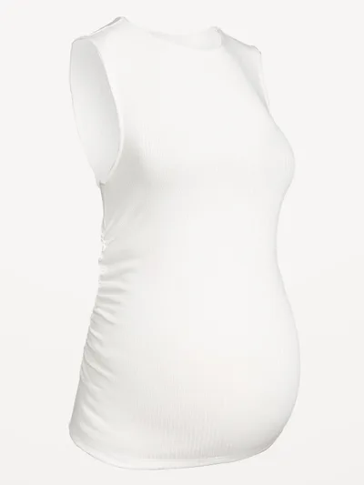 Old Navy Maternity Sleeveless High-Neck Rib Top