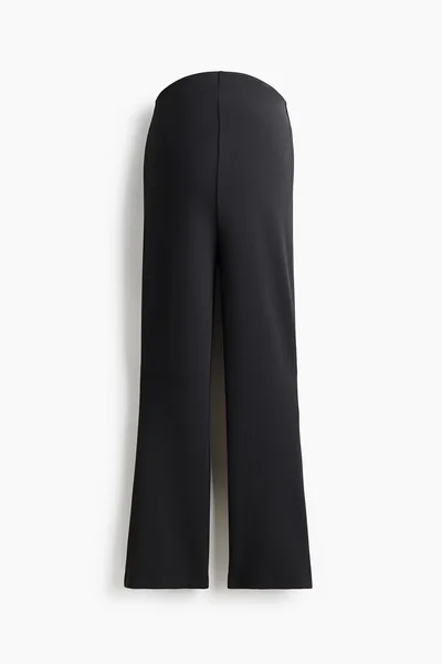 H&M MAMA Flared Interlock Pants