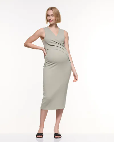Soon Maternity Maya Soft Rib Feeding Dress