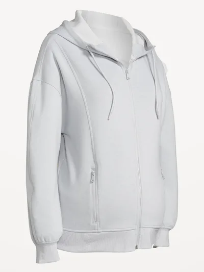 Old Navy Maternity Dynamic Fleece Full-Zip Hoodie