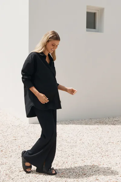 Legoe Heritage Cotton Poplin Shirt (Black) - FINAL SALE