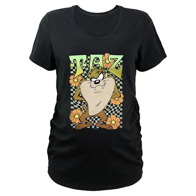 Kohl's Maternity Looney Tunes Tasmanian Devil Springtime Taz Graphic Tee