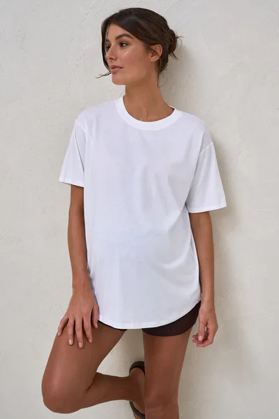 Bae the Label Into It Crew Tee