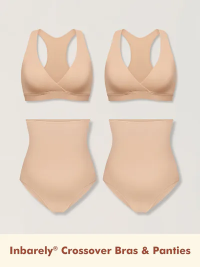 Momanda Inbarely® Racerback Nursing Bra & Panties