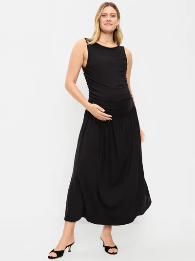 Old Navy Maternity Drop-Waist Fit & Flare Dress