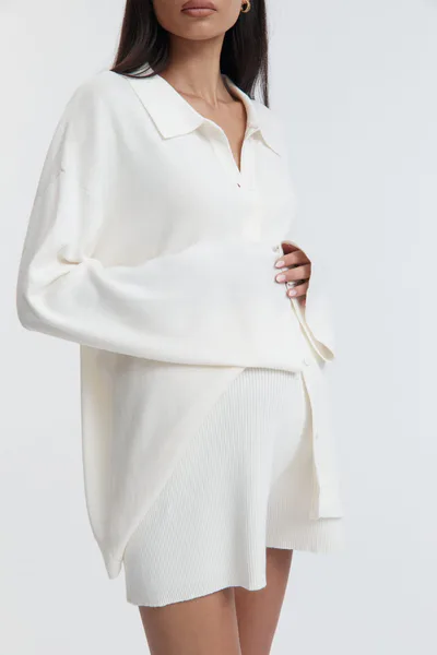 Legoe Heritage LS Button Down Collar Top