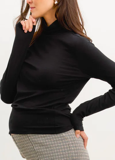 HATCH The Softest Rib Turtleneck